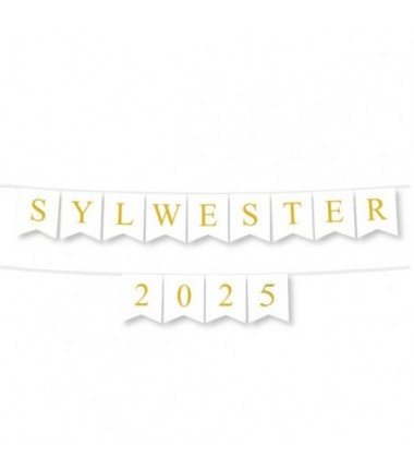Girlanda złota - SYLWESTER 2025