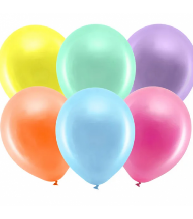 Balony  Rainbow 30cm metalizowane - 100 sztuk