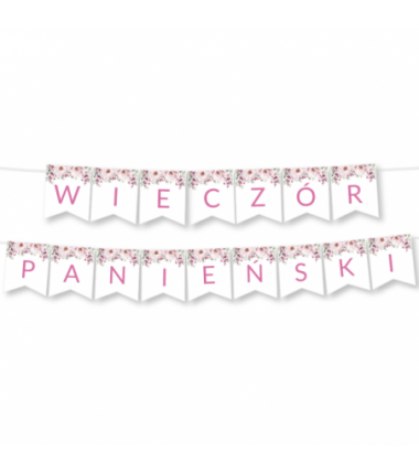 Girlanda Wieczór Panieński - sarenka 2