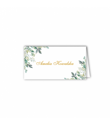 WINIETKA Personalizowana - liście - 1 sztuka