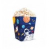 Pudełko na popcorn Kosmos 12,5x8,5cm 6 sztuk