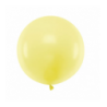 Balon gigant STRONG OLBRZYM okrągły 60 cm - Pastel Light Yellow - jasnożółty