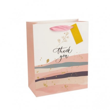 Torebka na prezenty thank you 23x18x10 cm- 1 sztuka