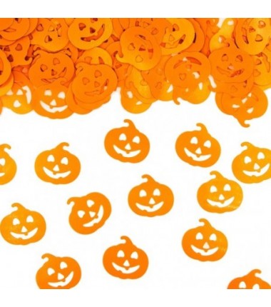 Konfetti foliowe Halloween Dynie pomarańczowe 15g