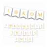 Girlanda I Komunia Święta Imię - Złota