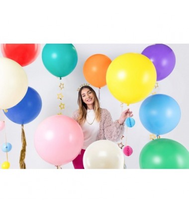 Balon Strong okrągły 60 cm - Pastel Lavender Blue - lawendowy