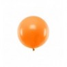 Balon gigant STRONG OLBRZYM okrągły 60 cm - Pastel Mandarin Orange - mandarynkowy