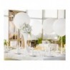 Balon Gemar 75 cm - 31" kula pastelowy biały White - G220/01 - 1 sztuka