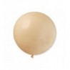 Balon Gemar 80 cm - 31" kula pastelowy cielisty Blush G30/69 - 1 sztuka