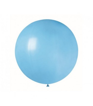 Balon Gemar 75 cm - 31" kula błękitny Light Blue G220/09 - 1 sztuka