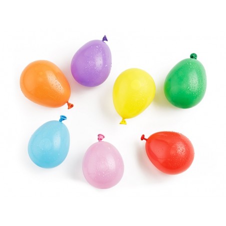 Balony Bomby Wodne pastelowe mix - 100 sztuk