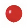 Balon Gemar 75 cm - 31" kula czerwony Red G220/045 - 1 sztuka