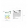 Balony 30 cm Eco Stokrotki mix - zestaw 5 sztuk