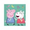 Serwetki papierowe Peppa Pig - 20 sztuk