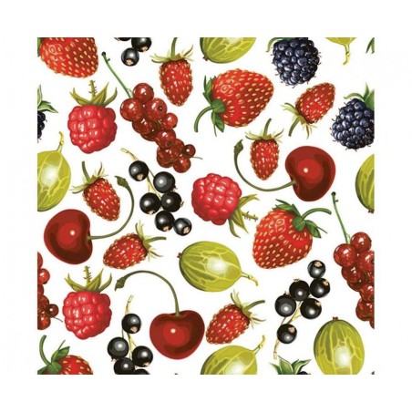 Serwetki papierowe Summer Fruits Allover - Letnie owoce - 20 sztuk