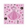 Serwetki papierowe Girls Pink Party Dress - Różowa sukienka imprezowa - 20 sztuk