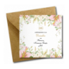Zaproszenie na KOMUNIĘ ŚWIĘTĄ dla DZIADKA + IMIĘ dziecka - LILIA NAROŻNIK PERSONALIZOWANE