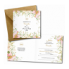 Zaproszenie na KOMUNIĘ ŚWIĘTĄ dla DZIADKA + IMIĘ dziecka - LILIA NAROŻNIK PERSONALIZOWANE