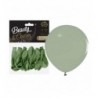 Balony Beauty&Charm 13 cm - 5" pastelowe szaro-zielone - 20 sztuk