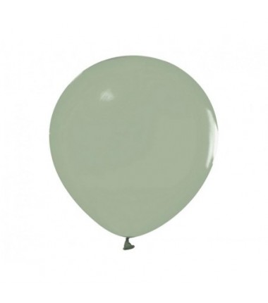 Balony Beauty&Charm 13 cm - 5" pastelowe szaro-zielone - 20 sztuk