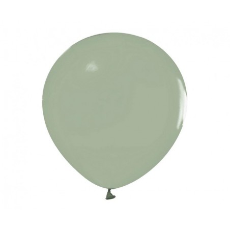 Balony Beauty&Charm 13 cm - 5" pastelowe szaro-zielone - 20 sztuk