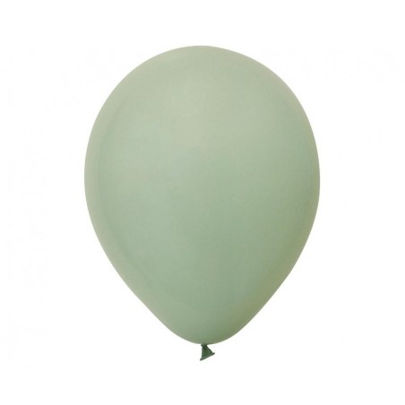 Balony Beauty&Charm 30 cm - 12" pastelowe szaro-zielone - 10 sztuk