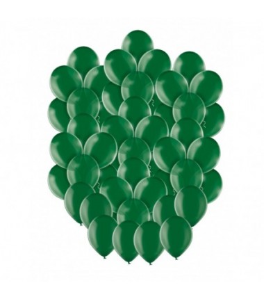 Balony BELBAL 30 cm - krystaliczne zielone Crystal Green 035/02 B105 - 50 sztuk