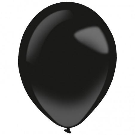 Balony Decorator 35 cm - 14" czarny Fashion Jet Black - 50 sztuk