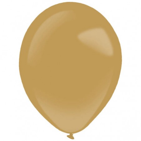 Balony Decorator 35 cm - 14" pastelowe brązowe Fashion Mocha Brown - 50 sztuk