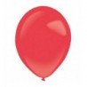 Balony Decorator 35 cm - 14" pastelowe czerwone Standard Apple Red - 50 sztuk