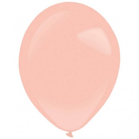 Balony Decorator 35 cm - 14" pastelowe jasnoróżowe Fashion Blush - 50 sztuk