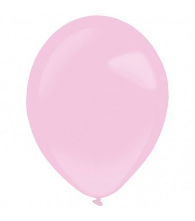 Balony Decorator 35 cm - 14" pastelowe różowe Fashion Pretty Pink - 50 sztuk