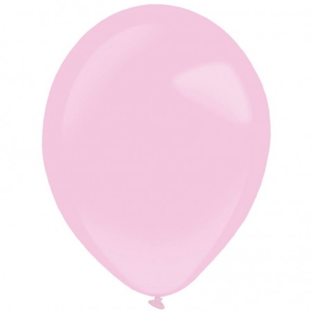 Balony Decorator 35 cm - 14" pastelowe różowe Fashion Pretty Pink - 50 sztuk