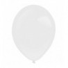 Balony Decorator 35 cm - 14" pastelowy biały Standard Frosty White - 50 sztuk