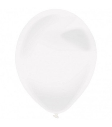 Balony Decorator 35 cm - 14" przezroczyste Crystal Clear - 50 sztuk