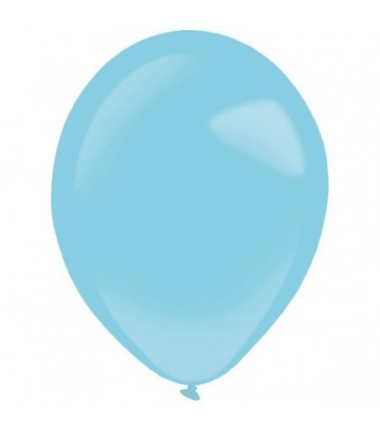 Balony Decorator 35 cm pastelowe niebieskie Fashion Caribbean Blue - 50 sztuk