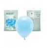 Balony Eco 30 cm pastelowe błękitne Sky-Blue - 100 sztuk