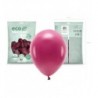 Balony Eco 30 cm pastelowe bordo Deep Red - 100 sztuk