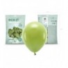 Balony Eco 30 cm pastelowe oliwkowe Olive Green - 100 sztuk