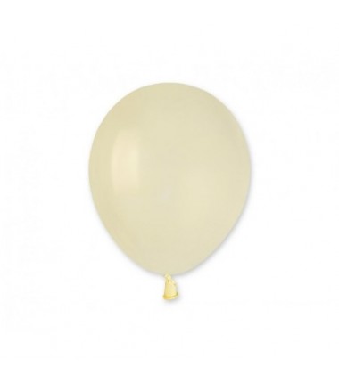 Balony Gemar 13 cm - 5" - pastelowa kość słoniowa ivory A50/59 macaron - 100 sztuk