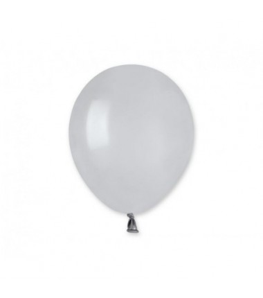 Balony Gemar 13 cm - 5" - pastelowe szare Grey A50/70 - 100 sztuk