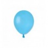 Balony Gemar 13 cm - 5" - pastelowy błękitny light blue A50/09 - 100 sztuk