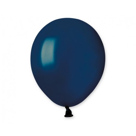 Balony Gemar 13 cm - 5" - pastelowy granatowy Navy A50/102 - 100 sztuk