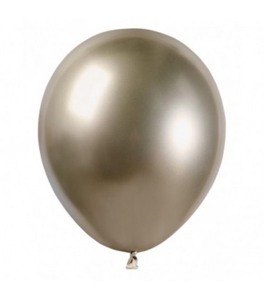 Balony Gemar 13 cm - 5" - szampańskie SHINY AB50/85 - 100 sztuk