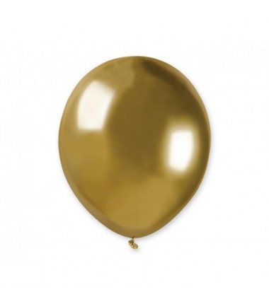 Balony Gemar 13 cm - 5" - złote shiny AB50/088 - 100 sztuk