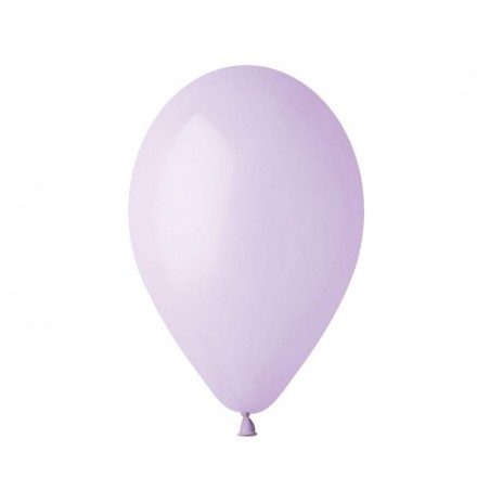 Balony Gemar 26 cm - 10" - pastelowe liliowe Lilac G90/79 (macaron) - 100 sztuk
