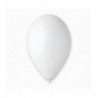 Balony Gemar 26 cm - 10" - pastelowy biały white G90/01 - 100 sztuk