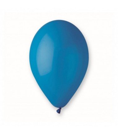 Balony Gemar 26 cm - 10" - pastelowy niebieski blue G90/10 - 100 sztuk