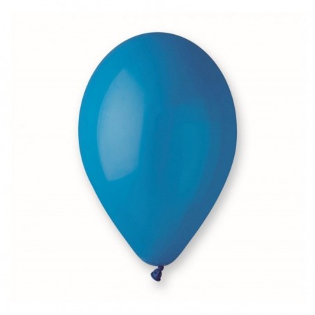 Balony Gemar 26 cm - 10" - pastelowy niebieski blue G90/10 - 100 sztuk