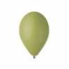 Balony Gemar 26 cm - 10" - pastelowy zielony oliwkowy Green Olive G90/98 - 100 sztuk